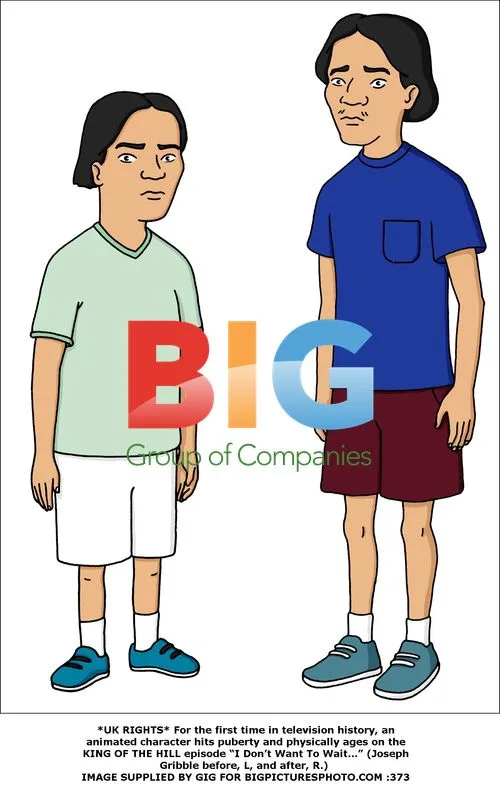 Joseph Gribble Aging on King of the Hill