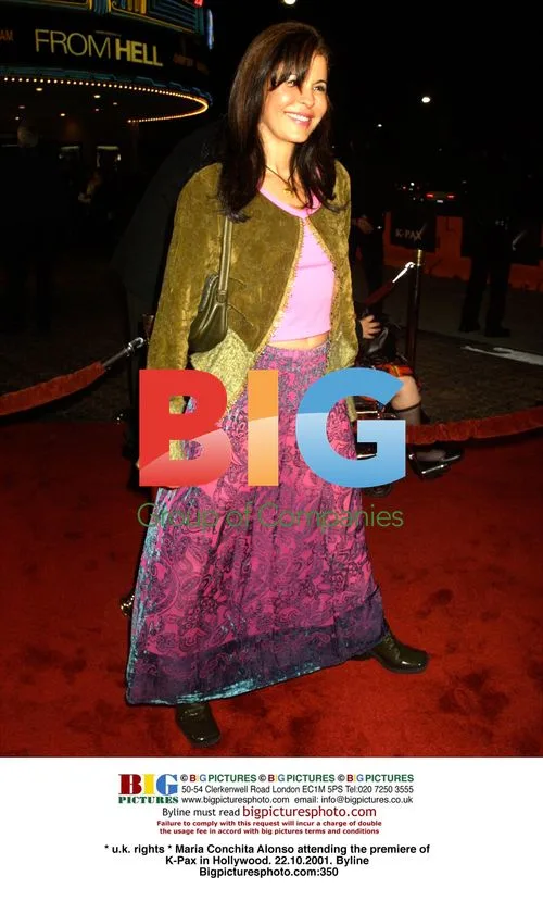 Maria Conchita Alonso at K-Pax premiere