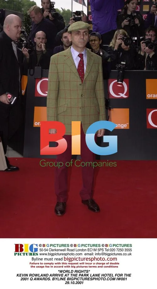 Kevin Rowland Arrives at the Q Awards