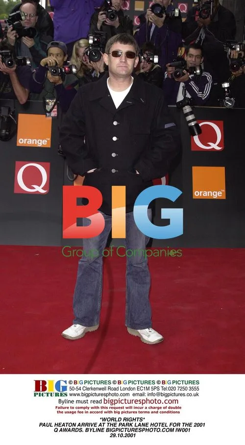 Paul Heaton Arrives at Q Awards