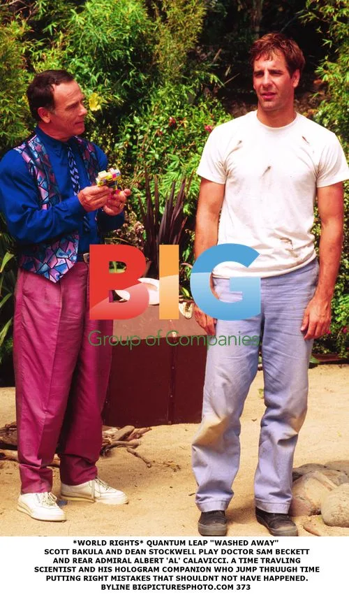 QUANTUM LEAP STARS SCOTT BAKULA AND DEAN STOCKWELL
