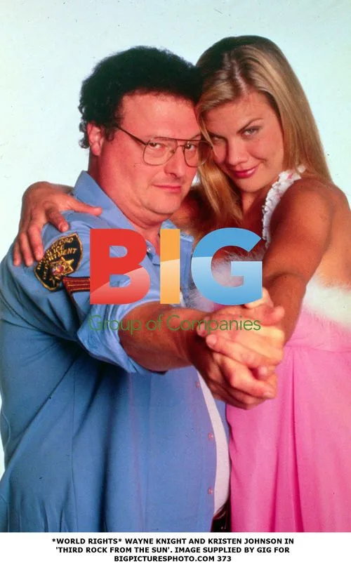 Wayne Knight and Kristen Johnson in 'Third Rock from the Sun'