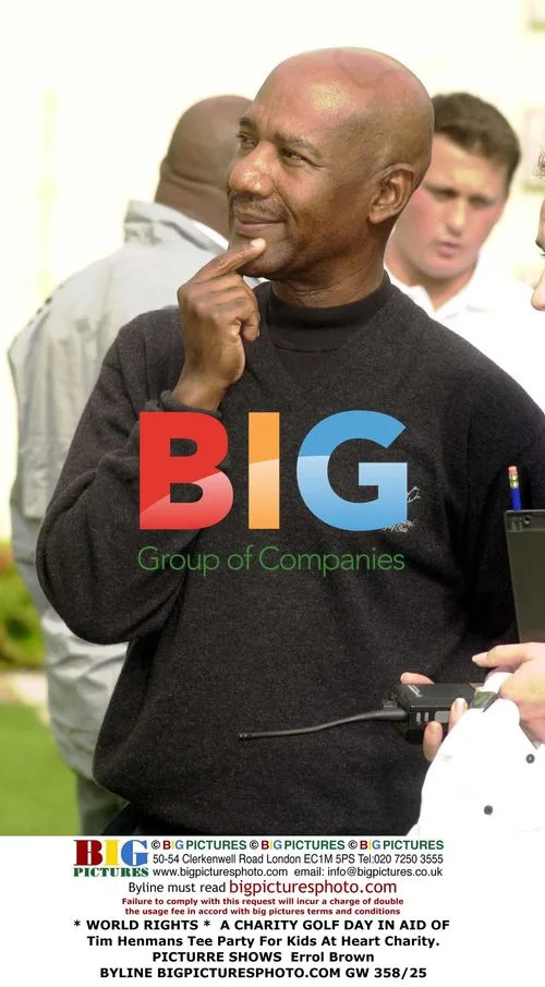 Errol Brown at Charity Golf Day for Tim Henmans Charity
