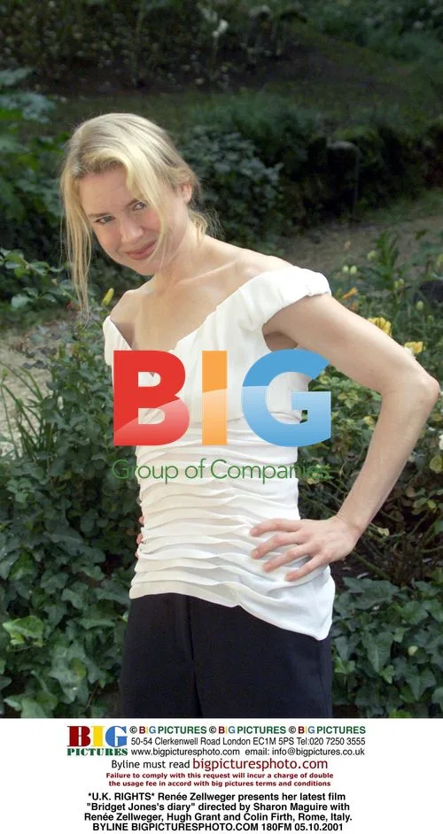 Rene Zellweger presents "Bridget Jones's diary"