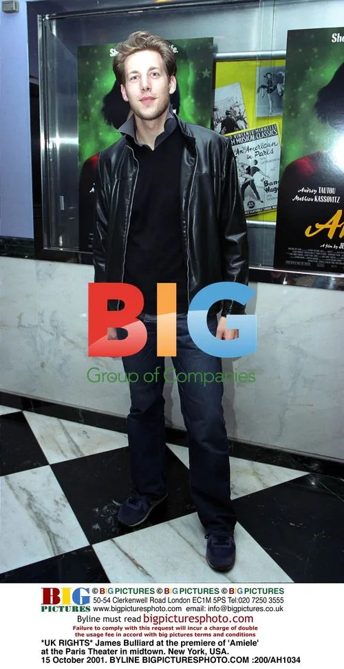 James Bulliard at 'Amiele' premiere in NY