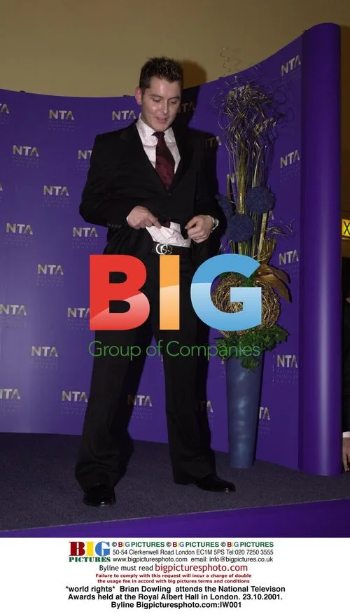 Brian Dowling at National Televison Awards