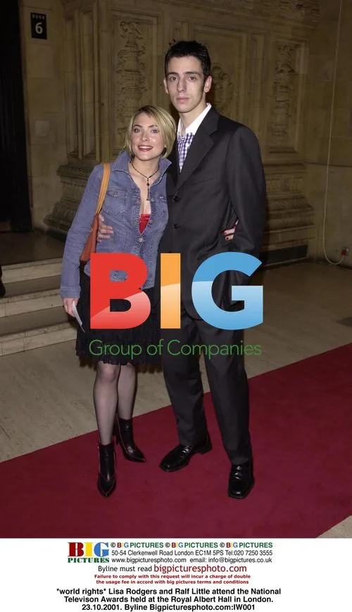 Lisa Rodgers and Ralf Little at National TV Awards