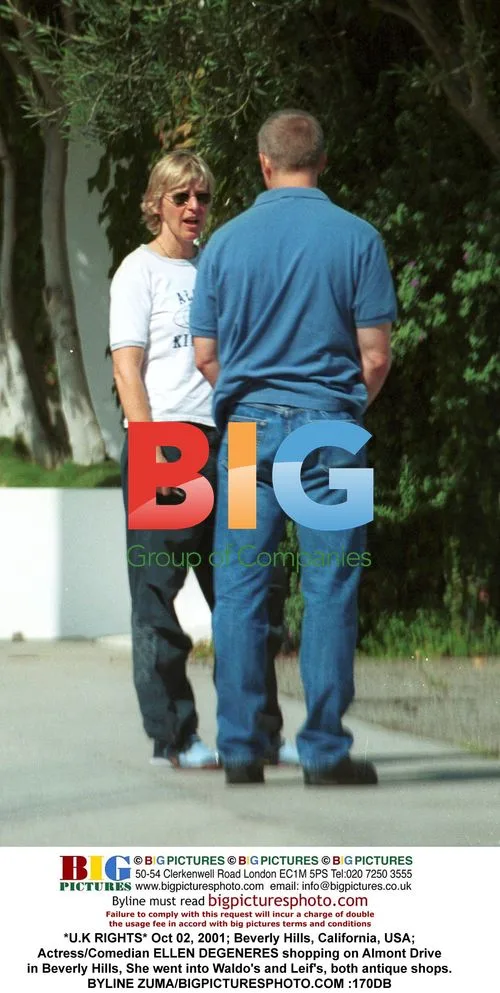 Ellen DeGeneres Shopping in Beverly Hills