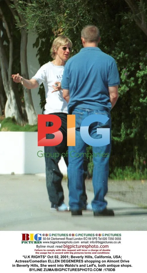 Ellen DeGeneres Shopping in Beverly Hills