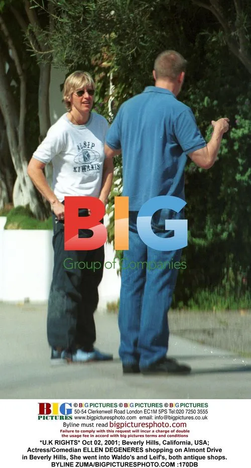 Ellen DeGeneres Shopping in Beverly Hills