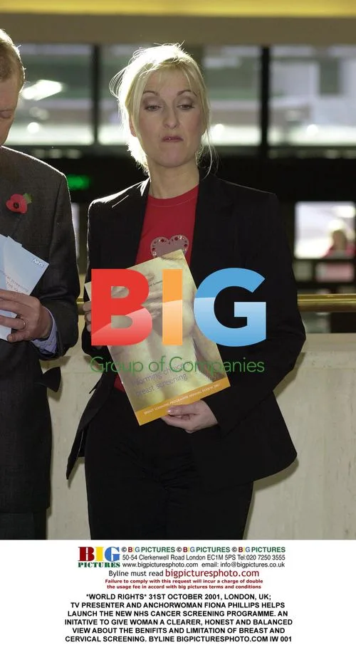Fiona Phillips Launches NHS Cancer Screening Program