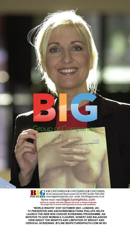 Fiona Phillips Launches NHS Cancer Screening