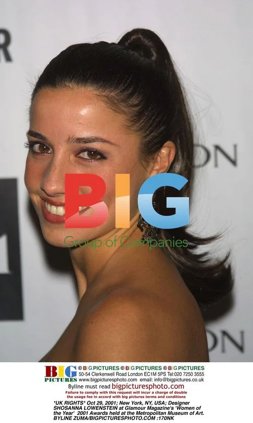 Designer SHOSANNA LOWENSTEIN at Glamour 'Women of the Year' 2001