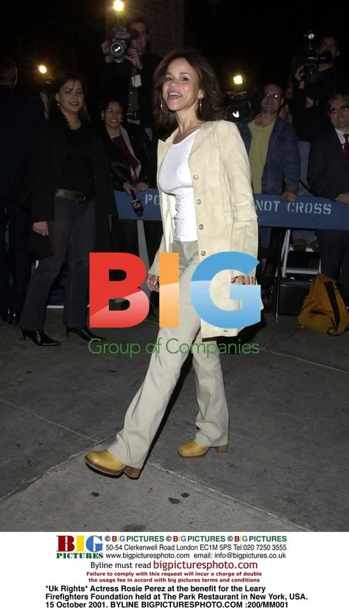 Rosie Perez at Leary Firefighters Foundation Benefit