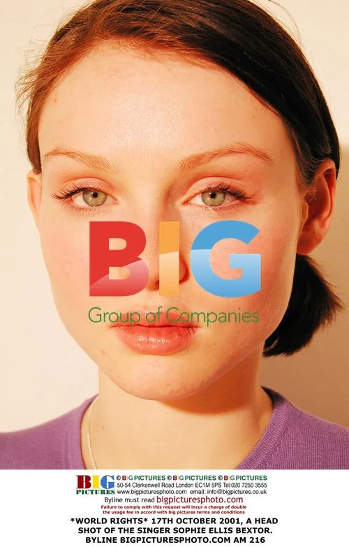 Singer Sophie Ellis Bextor Head Shot