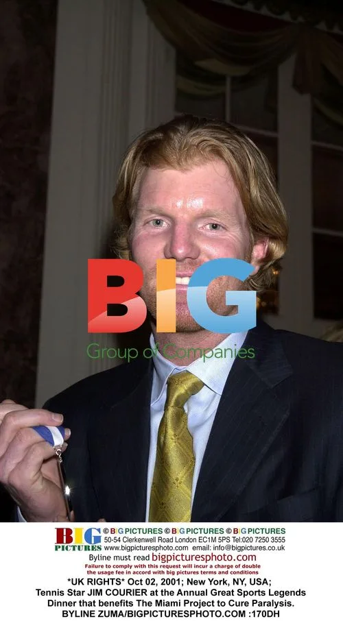 Jim Courier at Annual Great Sports Legends Dinner