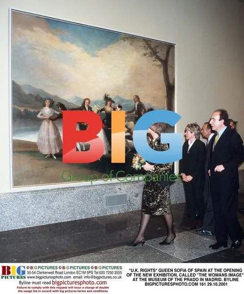 Queen Sofia of Spain at Prado Museum Exhibition