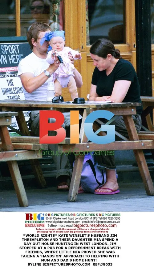 Kate Winslet's Husband and Daughter House Hunting