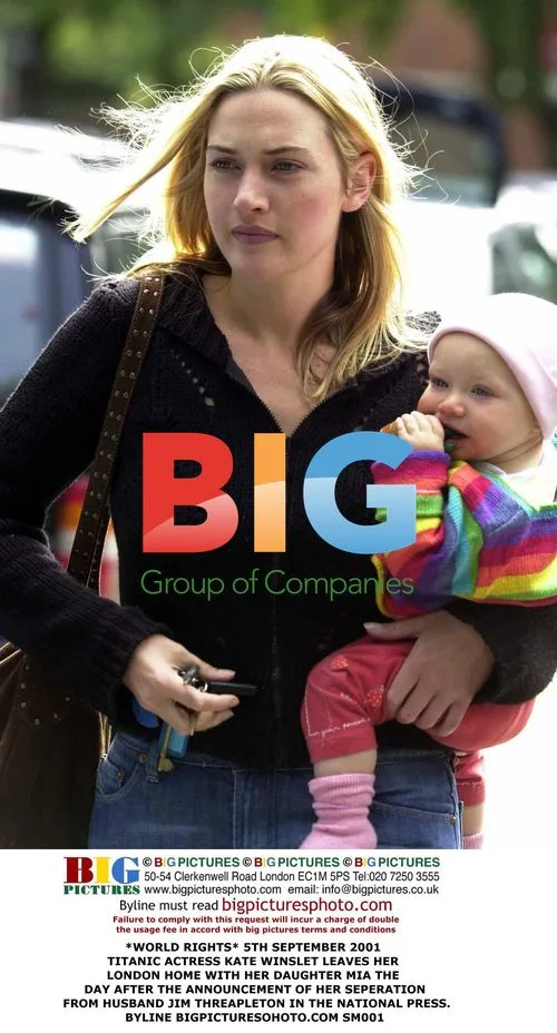 Kate Winslet Leaves Home with Daughter Mia