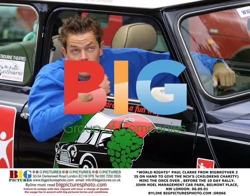 Paul Clarke from Big Brother 2 inspects NCH Mini