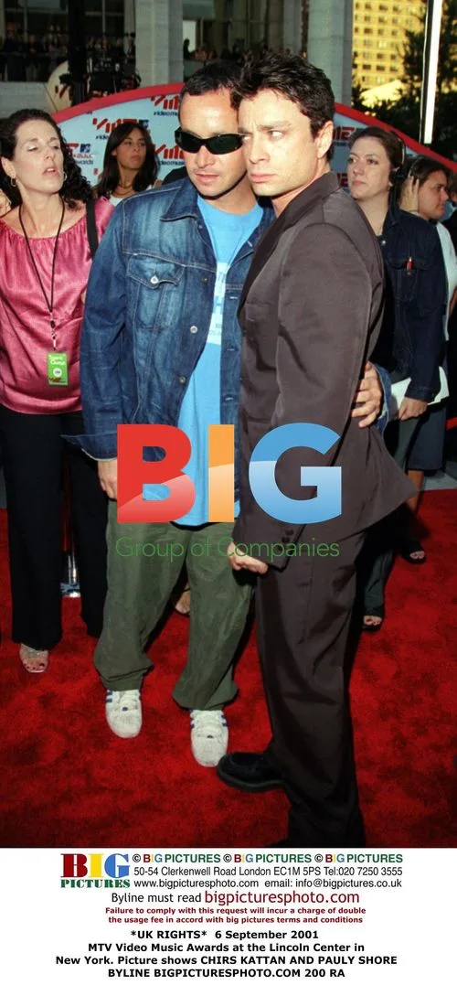 CHIRS KATTAN AND PAULY SHORE at MTV VMA