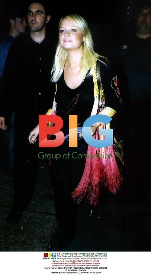 Emma Bunton at London Recording Studio