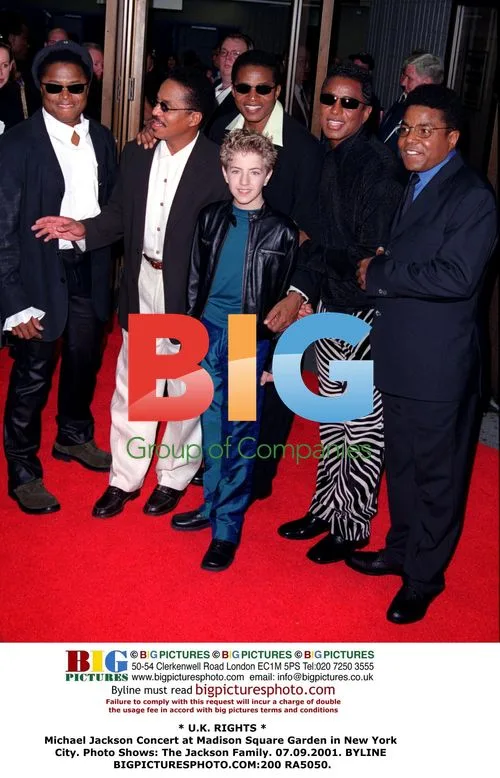 The Jackson Family at MSG Concert