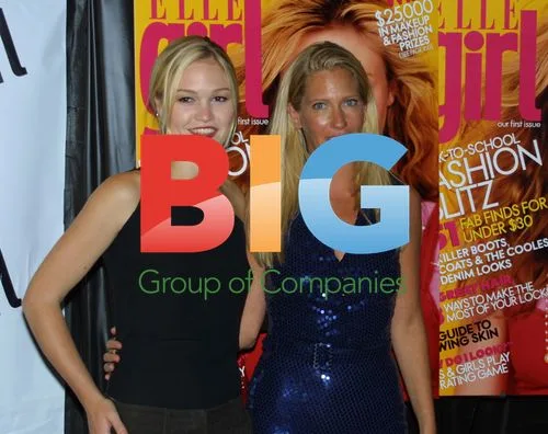 Julia Stiles and Brandon Holley at ElleGirl launch