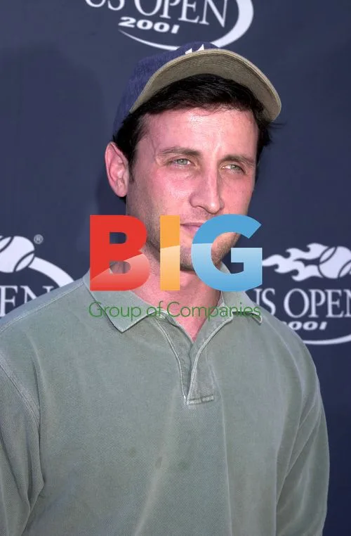Dan Abrams at 2001 US Open Men's Finals Celebration