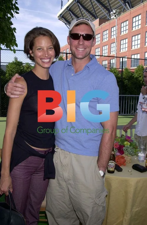 Christy Turlington & Ed Burns at US Open