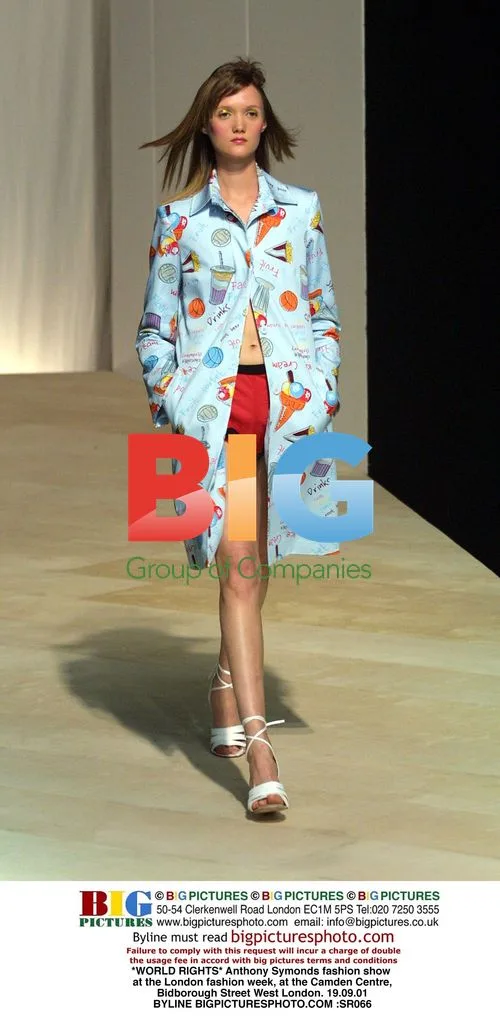 Anthony Symonds Fashion Show at London Fashion Week