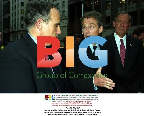 Giuliani, Blair and Pataki in NYC