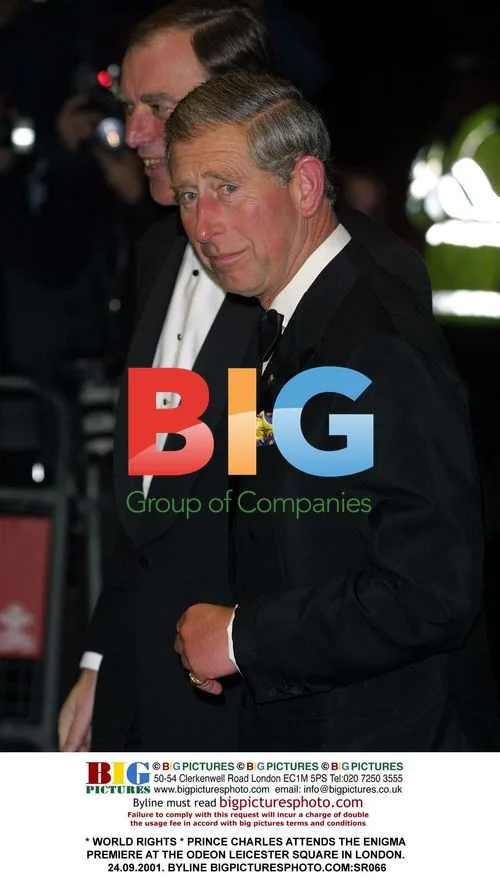 Prince Charles at Enigma Premiere