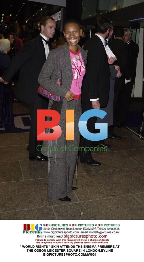 Skin Attends Enigma Premiere in London