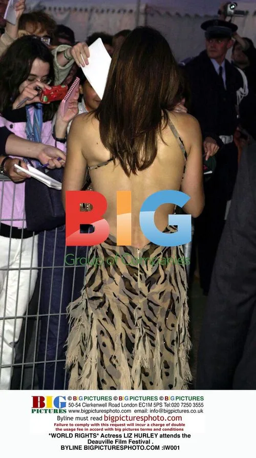 Liz Hurley at Deauville Film Festival