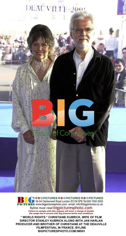Christiane Kubrick and Jan Harlan at Deauville Film Festival