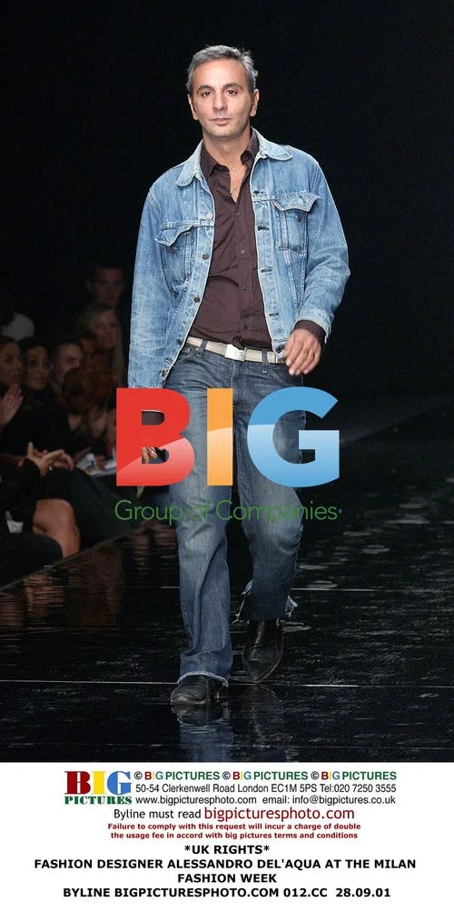 ALESSANDRO DEL'AQUA at MILAN FASHION WEEK