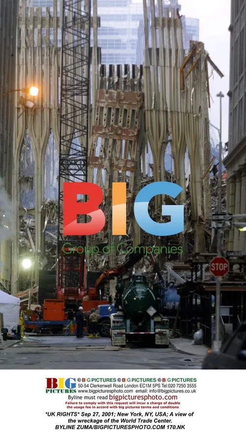 WTC Wreckage in New York City