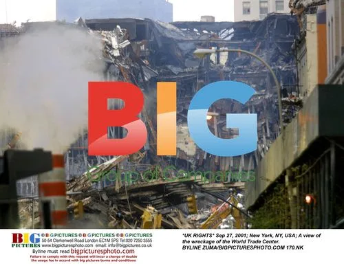 Wreckage of the World Trade Center