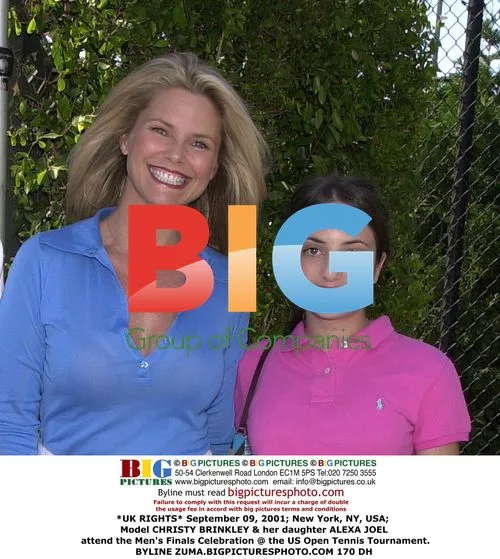Christy Brinkley & Daughter Alexa Joel at US Open