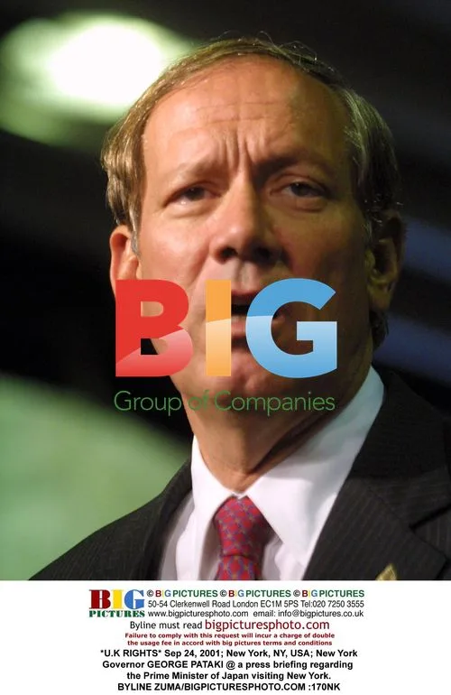 George Pataki at NY press briefing