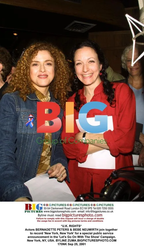Bernadette Peters & Bebe Neuwirth Recording for 'Let's Go On With The Show'