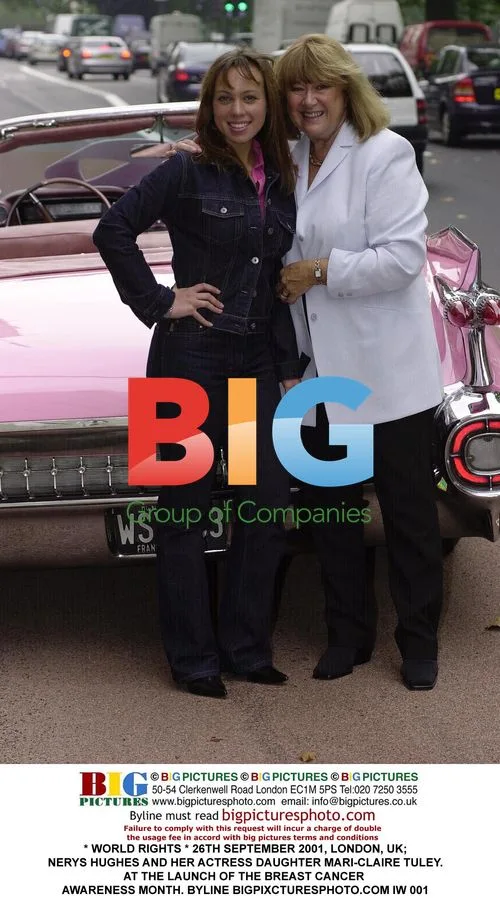 Nerys Hughes and Mari-Claire Tuley Launch Breast Cancer Awareness Month