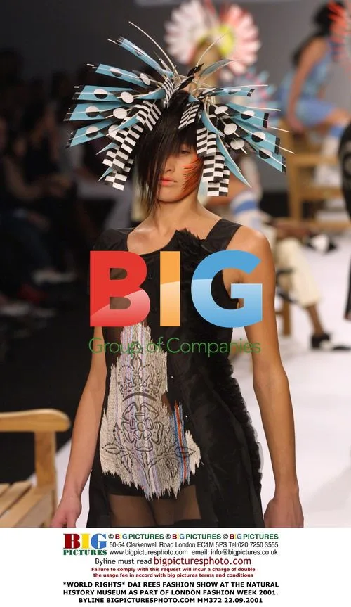 Dai Rees Fashion Show at Natural History Museum