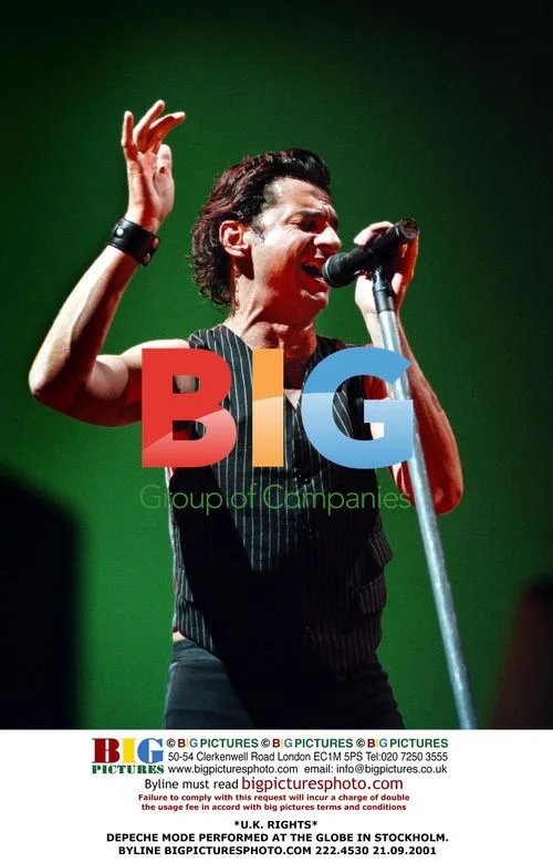 Depeche Mode Performs at The Globe in Stockholm