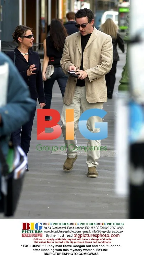 Steve Coogan Spotted in London