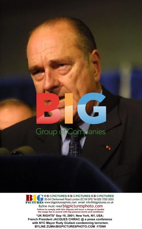 Chirac and Giuliani Condemn Terrorism