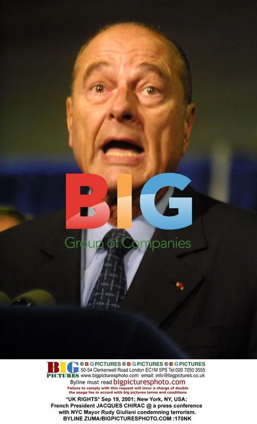 Chirac and Giuliani Condemn Terrorism