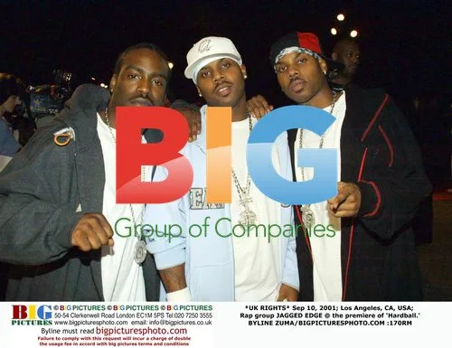 Jagged Edge at 'Hardball' premiere
