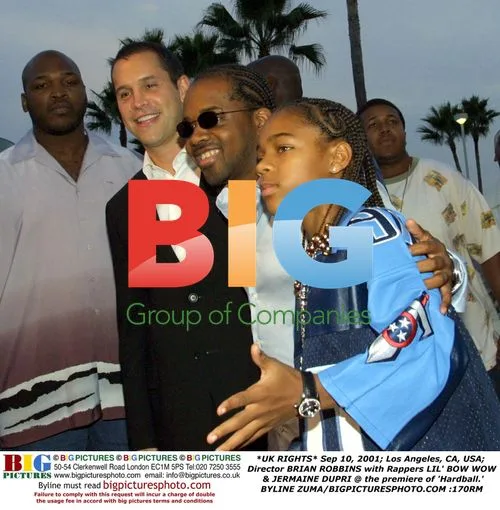 Director Brian Robbins with Rappers Lil Bow Wow & Jermaine Dupri